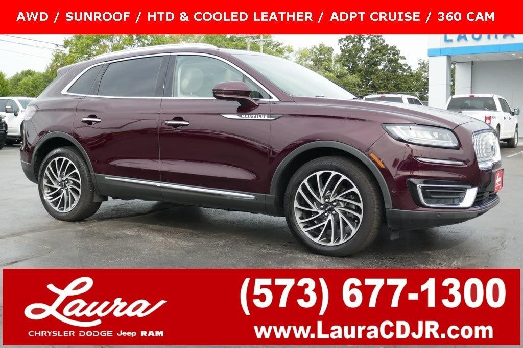 used 2020 Lincoln Nautilus car, priced at $21,495