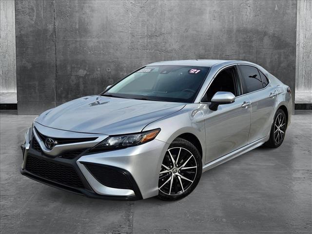 used 2021 Toyota Camry car, priced at $21,491