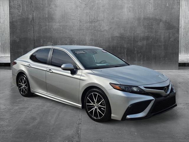 used 2021 Toyota Camry car, priced at $21,491