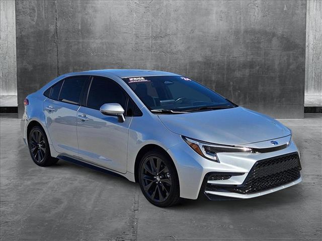 used 2024 Toyota Corolla Hybrid car, priced at $24,991