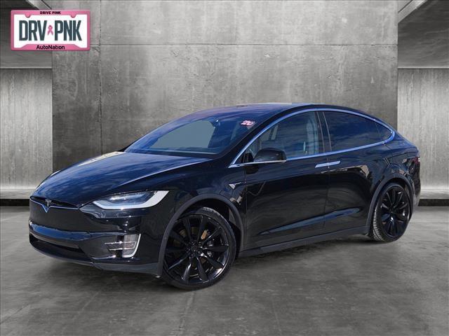 used 2020 Tesla Model X car, priced at $43,494