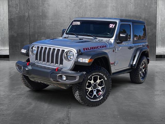 used 2021 Jeep Wrangler car, priced at $31,593
