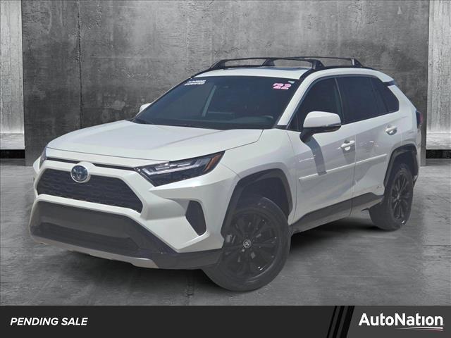 used 2022 Toyota RAV4 Hybrid car, priced at $33,991