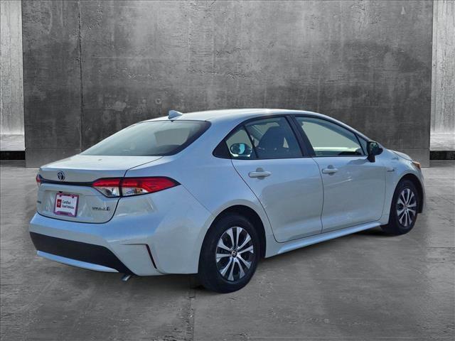 used 2021 Toyota Corolla Hybrid car, priced at $23,392