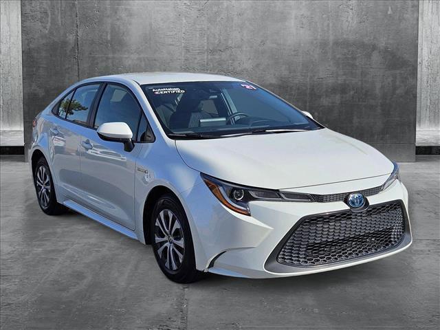 used 2021 Toyota Corolla Hybrid car, priced at $23,392