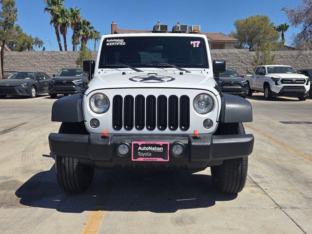 used 2017 Jeep Wrangler Unlimited car, priced at $21,991