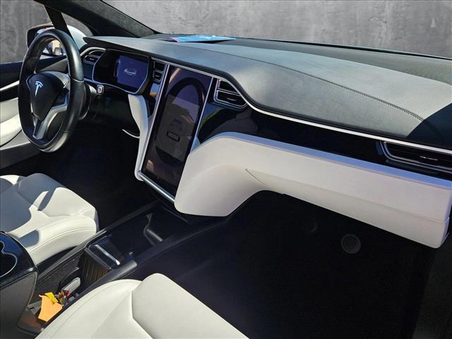 used 2017 Tesla Model X car, priced at $27,749