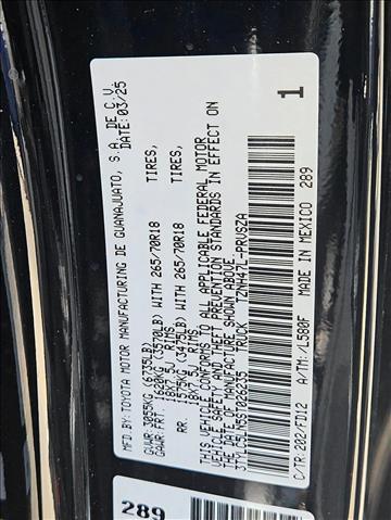 new 2025 Toyota Tacoma car, priced at $50,433