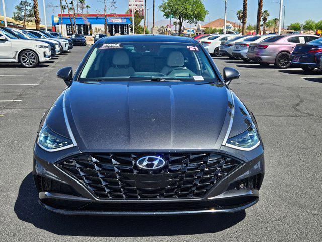 used 2021 Hyundai Sonata car, priced at $20,955