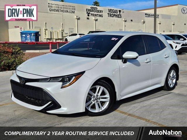 used 2021 Toyota Corolla Hatchback car, priced at $22,491