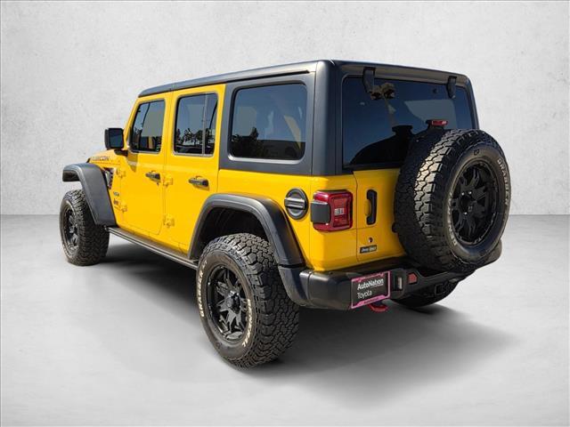 used 2020 Jeep Wrangler Unlimited car, priced at $35,592