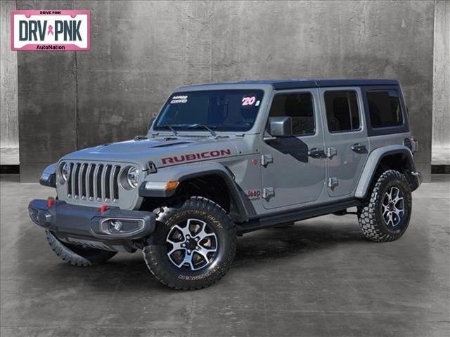 used 2020 Jeep Wrangler Unlimited car, priced at $31,994