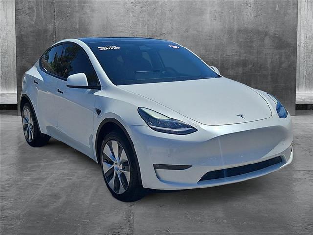 used 2021 Tesla Model Y car, priced at $28,491