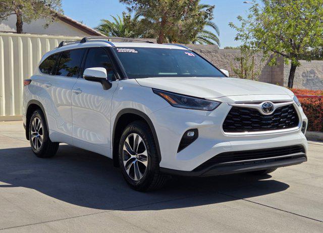 used 2021 Toyota Highlander car, priced at $32,991