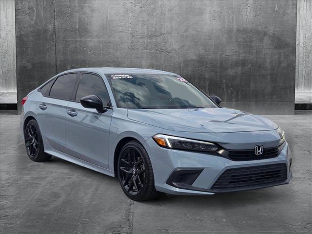 used 2022 Honda Civic car, priced at $21,491
