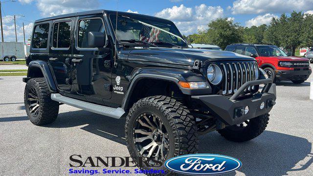 used 2019 Jeep Wrangler Unlimited car, priced at $31,151