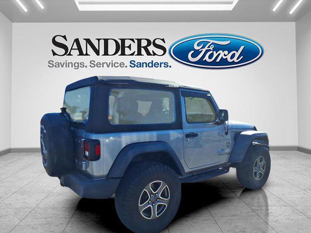 used 2018 Jeep Wrangler car, priced at $25,797