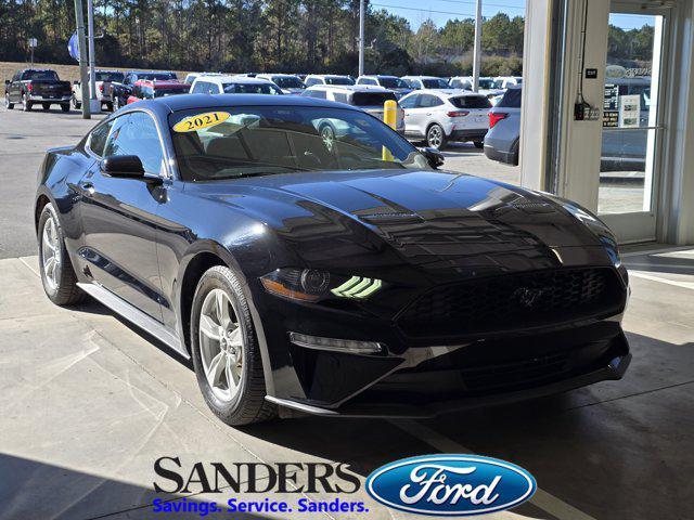 used 2021 Ford Mustang car, priced at $24,385