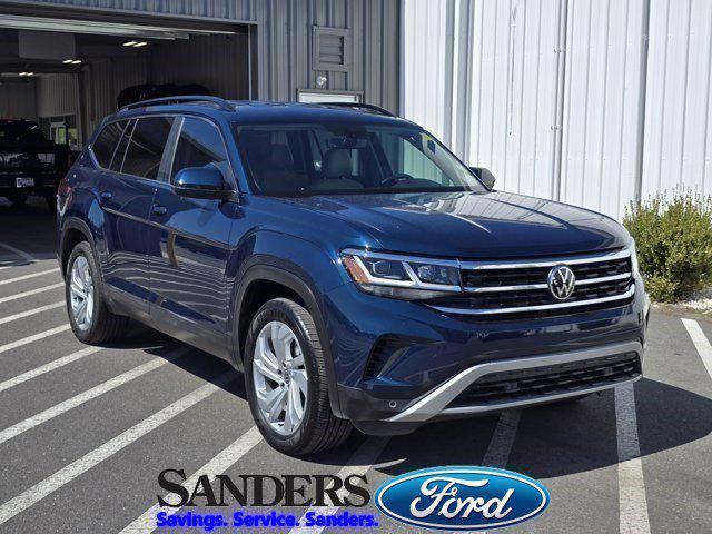 used 2022 Volkswagen Atlas car, priced at $29,125
