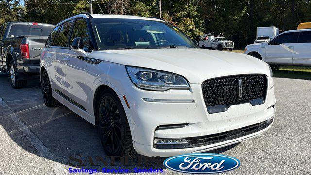 used 2022 Lincoln Aviator car, priced at $59,455