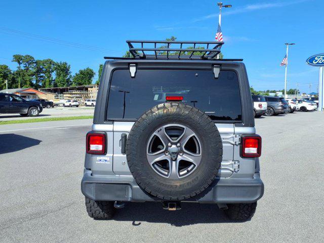 used 2018 Jeep Wrangler Unlimited car, priced at $29,557