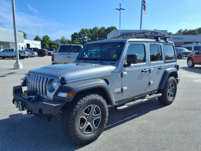 used 2018 Jeep Wrangler Unlimited car, priced at $29,557