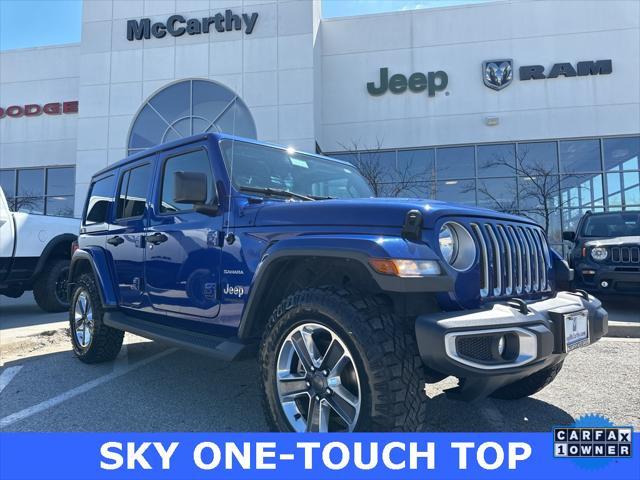 used 2020 Jeep Wrangler Unlimited car, priced at $29,762