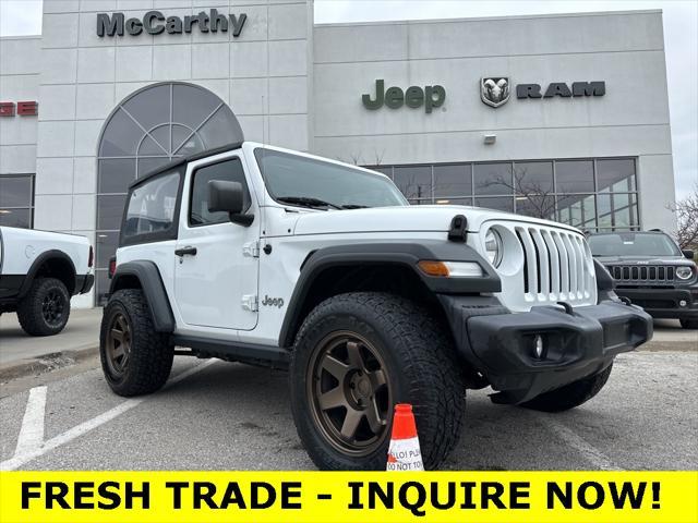 used 2018 Jeep Wrangler car, priced at $23,499