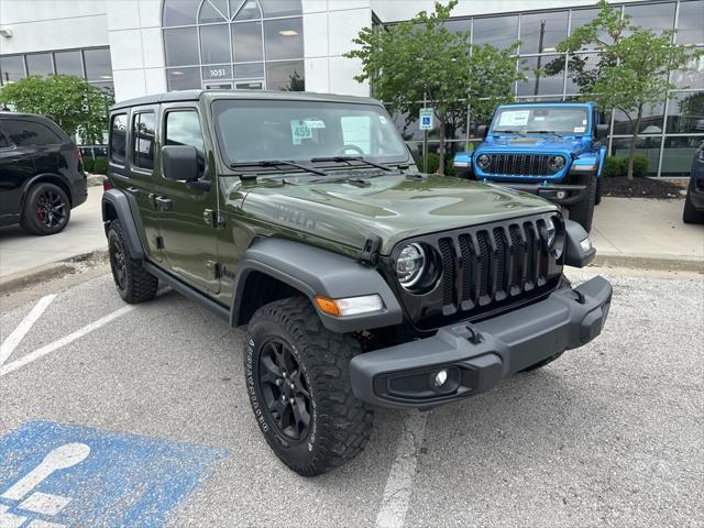 used 2020 Jeep Wrangler Unlimited car, priced at $28,000