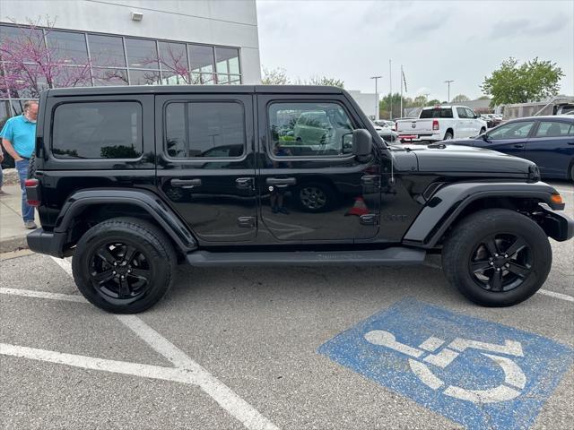 used 2021 Jeep Wrangler Unlimited car, priced at $34,755