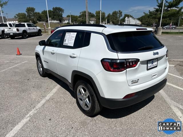 used 2024 Jeep Compass car, priced at $23,000