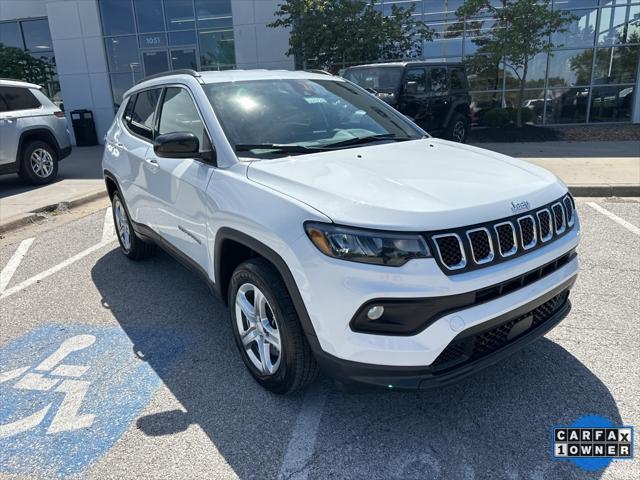 used 2024 Jeep Compass car, priced at $23,000