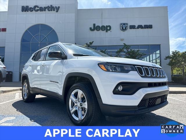 used 2024 Jeep Compass car, priced at $23,000