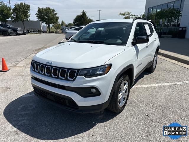 used 2024 Jeep Compass car, priced at $23,000