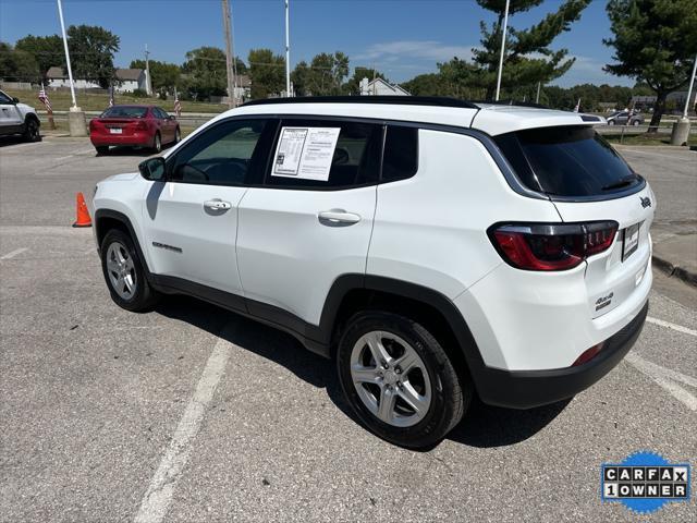 used 2024 Jeep Compass car, priced at $23,000