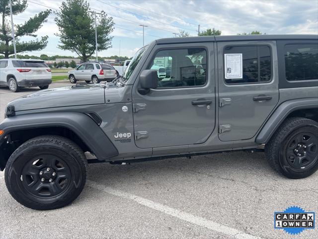 used 2021 Jeep Wrangler Unlimited car, priced at $30,708