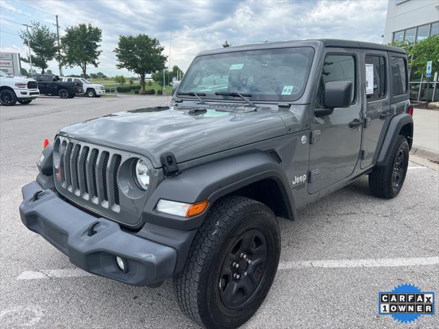 used 2021 Jeep Wrangler Unlimited car, priced at $30,708