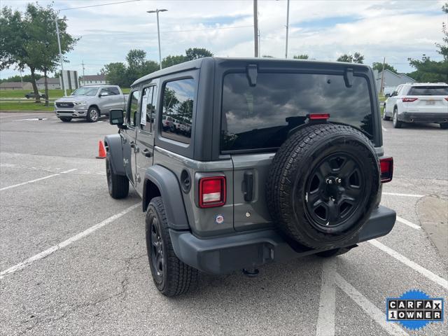 used 2021 Jeep Wrangler Unlimited car, priced at $30,708