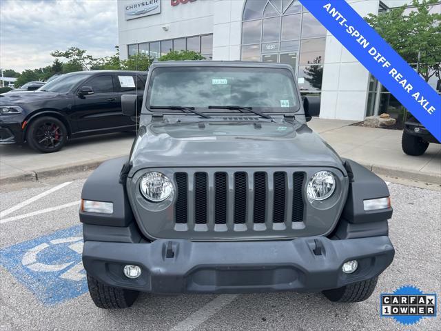 used 2021 Jeep Wrangler Unlimited car, priced at $30,708