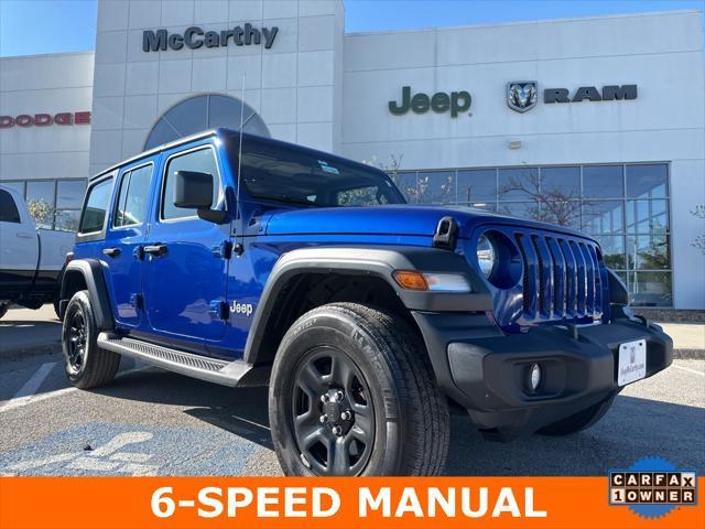 used 2020 Jeep Wrangler Unlimited car, priced at $26,757