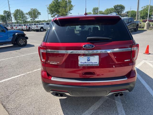 used 2018 Ford Explorer car, priced at $22,837