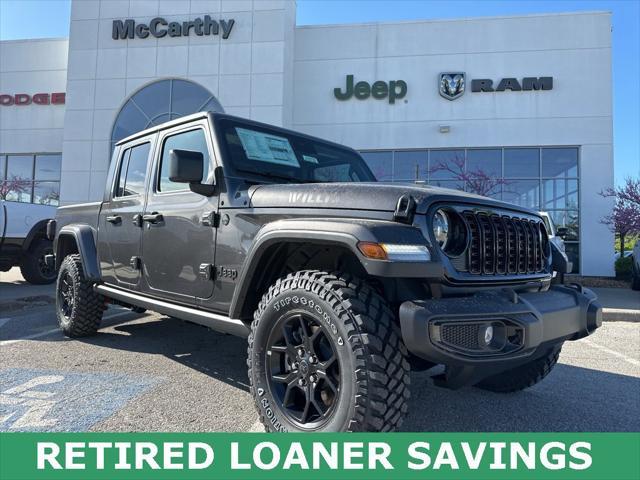 new 2024 Jeep Gladiator car, priced at $46,320