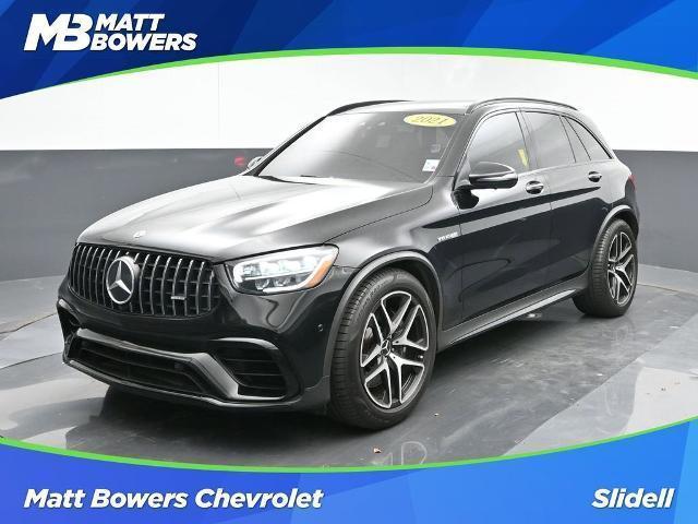 used 2021 Mercedes-Benz AMG GLC 63 car, priced at $49,991