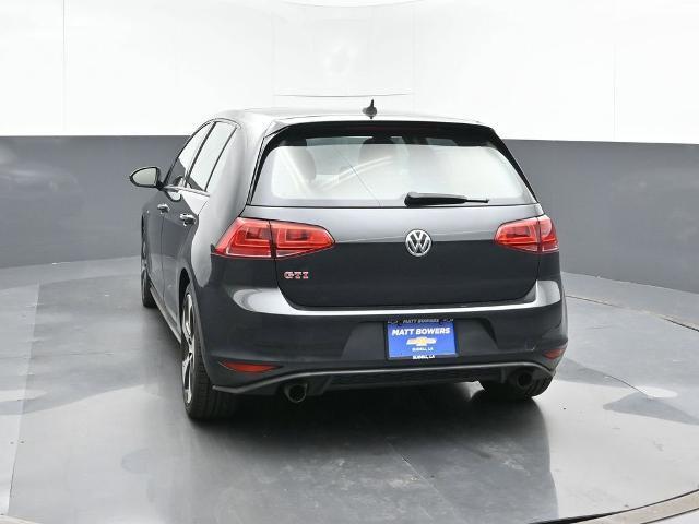 used 2017 Volkswagen Golf GTI car, priced at $13,991