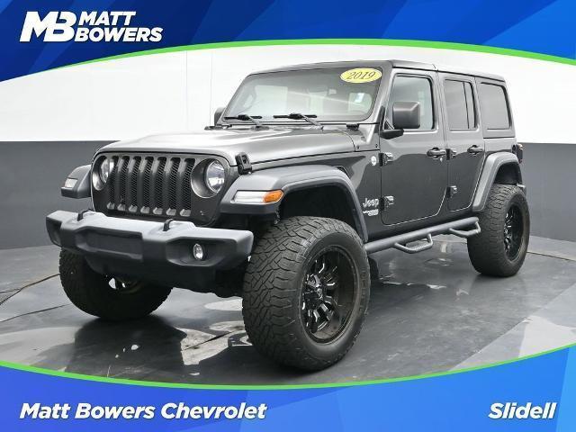 used 2019 Jeep Wrangler Unlimited car, priced at $28,991