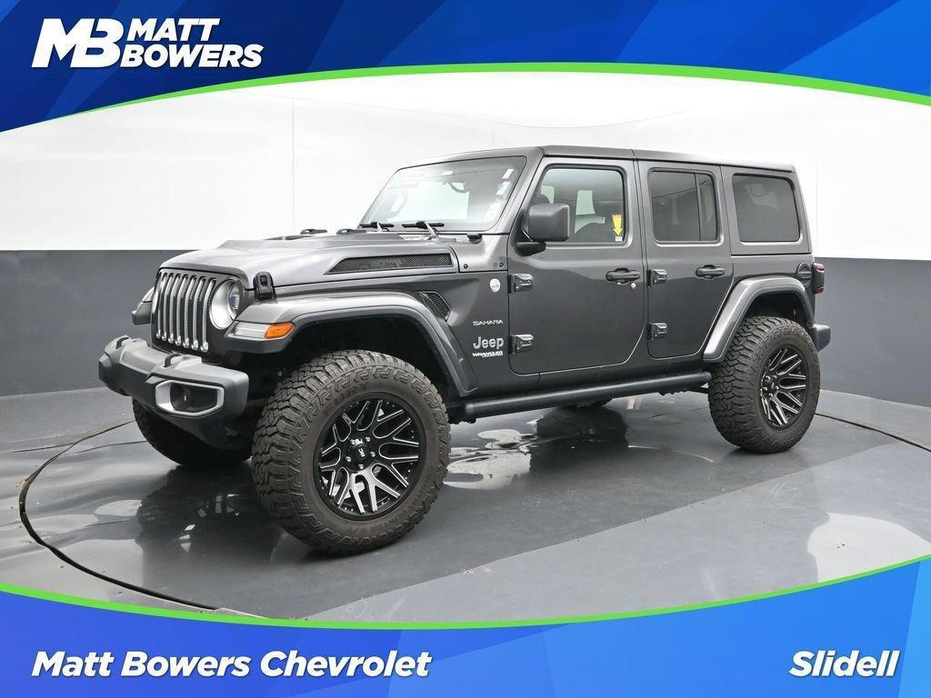 used 2020 Jeep Wrangler Unlimited car, priced at $34,991