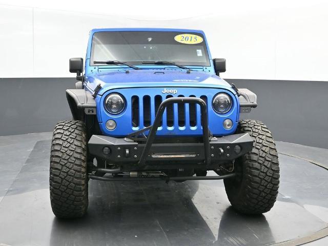 used 2015 Jeep Wrangler Unlimited car, priced at $24,991