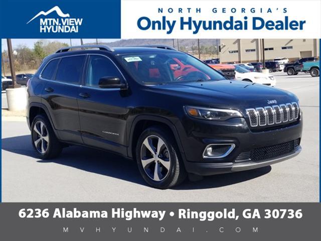 used 2020 Jeep Cherokee car, priced at $18,097