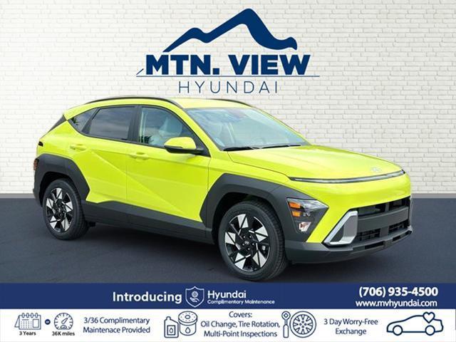 new 2025 Hyundai Kona car, priced at $27,950