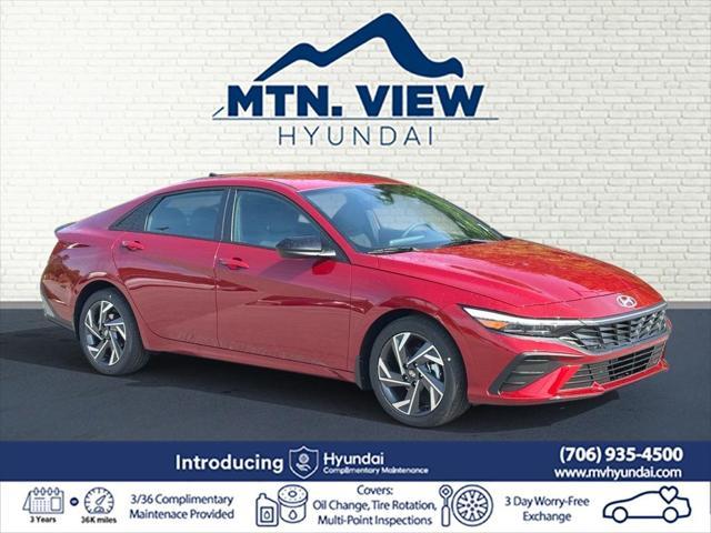 new 2025 Hyundai Elantra car, priced at $23,391